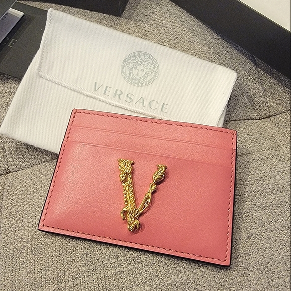 COPY - Versace pink Virtus card holder - Picture 3 of 14